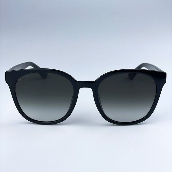 NEW Gucci GG1122SA 001 Black Grey Gradient Women Sunglasses main image 5